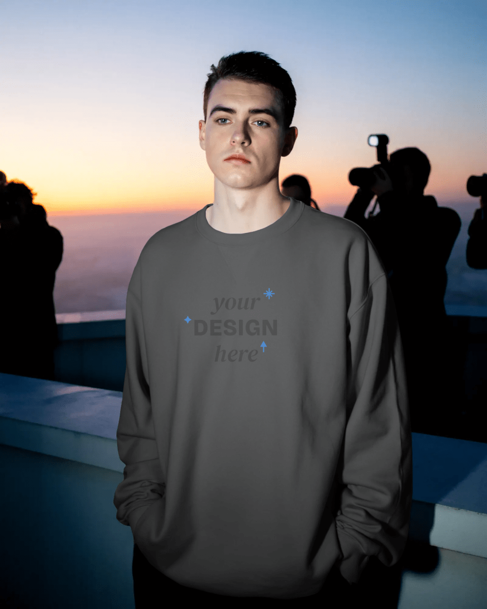 Custom Sweaters - TM SignatureCustom SweatersCustomTM SignatureGrayXSCotton