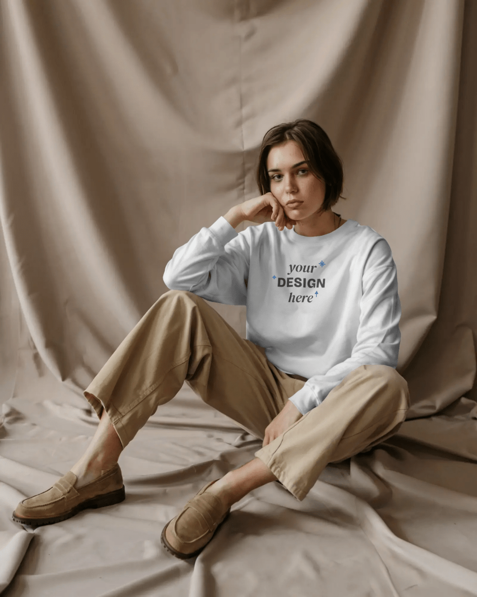 Custom Sweaters - TM SignatureCustom SweatersCustomTM SignatureWhiteXSCotton