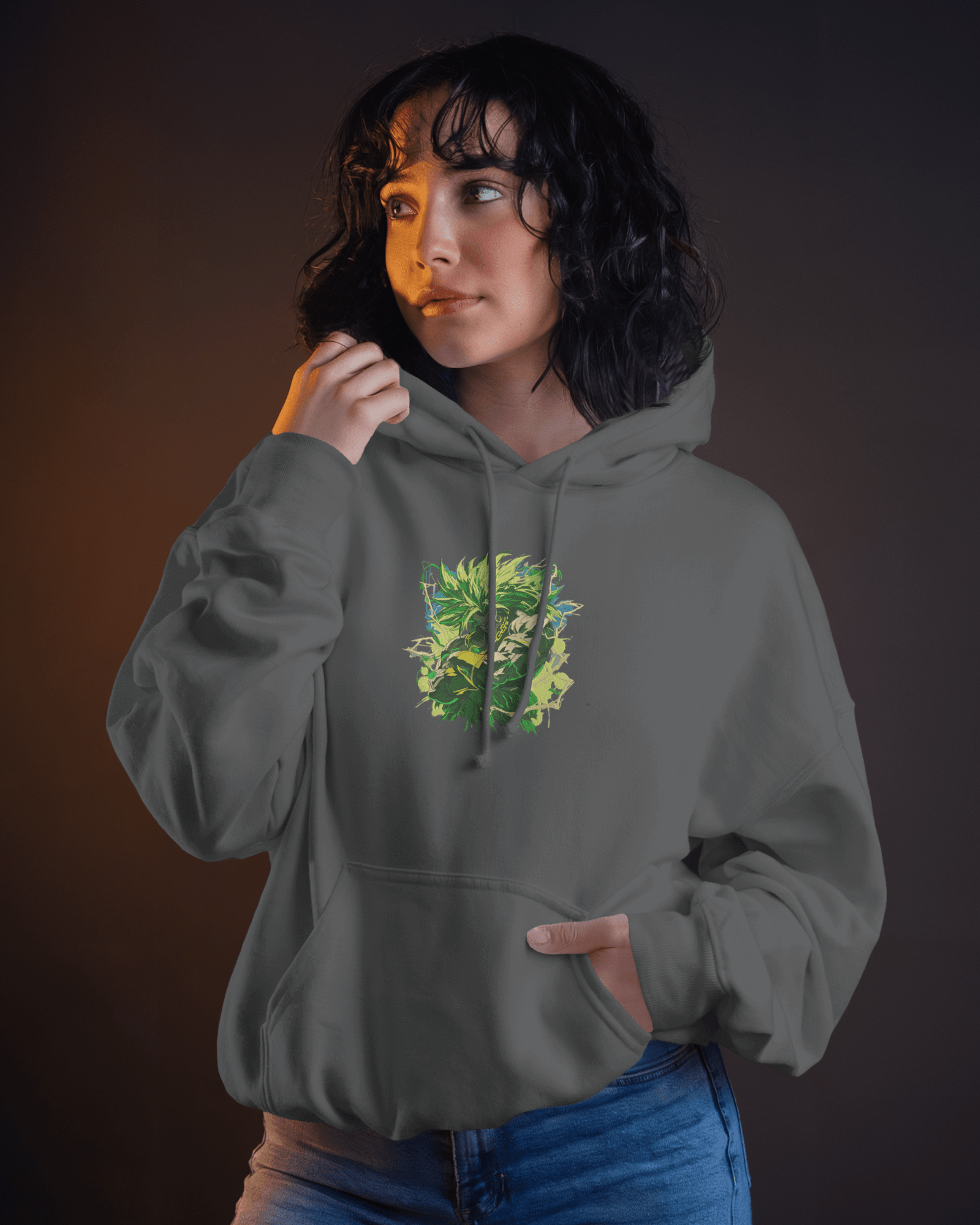 Hoodie Broly Legendary Super Saiyan Premium Embroidered Design - TM SignatureHoodie Broly Legendary Super Saiyan Premium Embroidered DesignHoodieTM SignatureGrayXSCotton