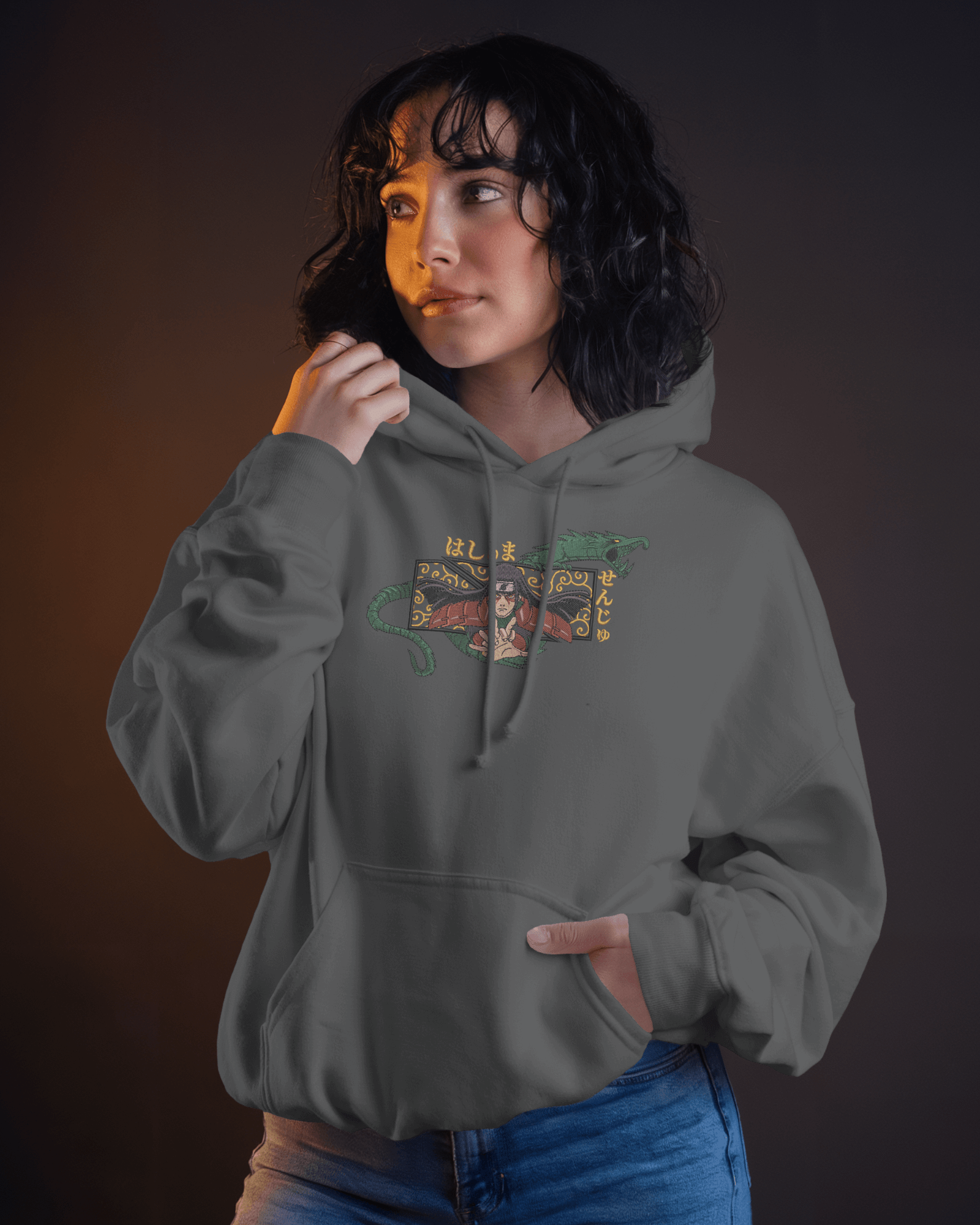 Hoodie Edo Hashirama (Sage Mode) Embroidered Design - TM SignatureHoodie Edo Hashirama (Sage Mode) Embroidered DesignHoodieTM SignatureGrayXSCotton