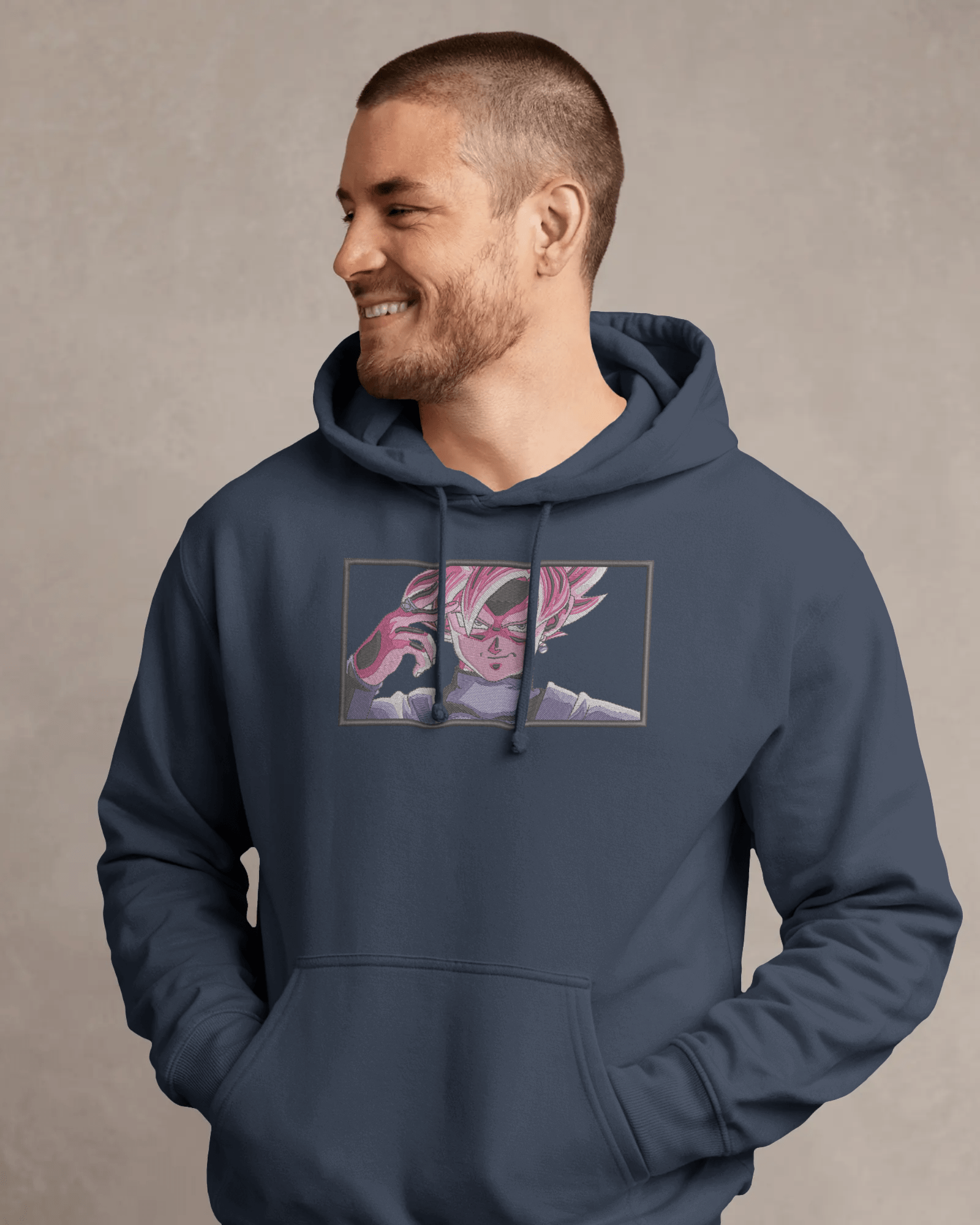 Hoodie Goku V2 Embroidered Design - TM SignatureHoodie Goku V2 Embroidered DesignHoodieTM SignatureNavyXSCotton