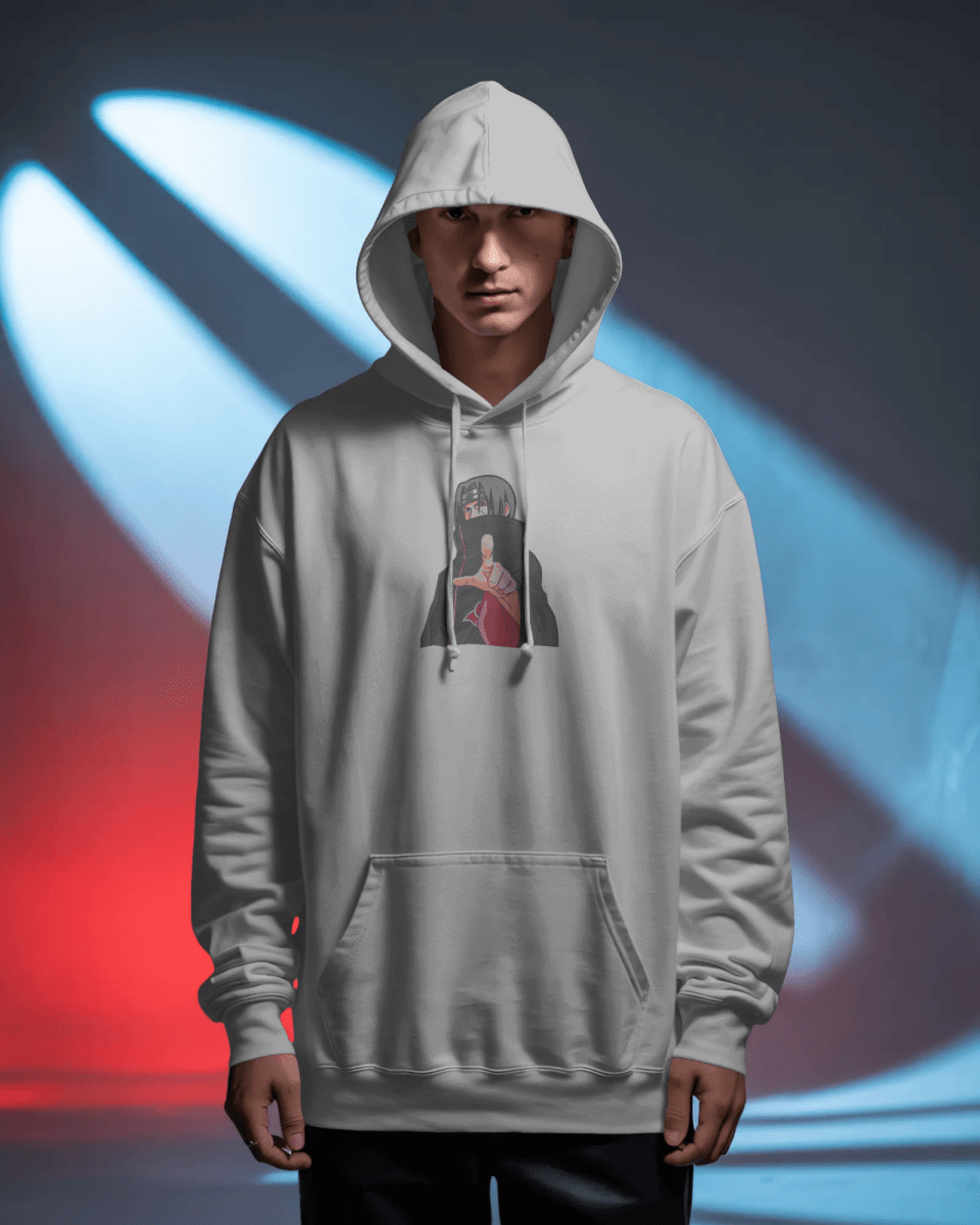 Hoodie Itachi Uchiha Anime Embroidered Design - TM SignatureHoodie Itachi Uchiha Anime Embroidered DesignHoodieTM SignatureSilverXSCotton