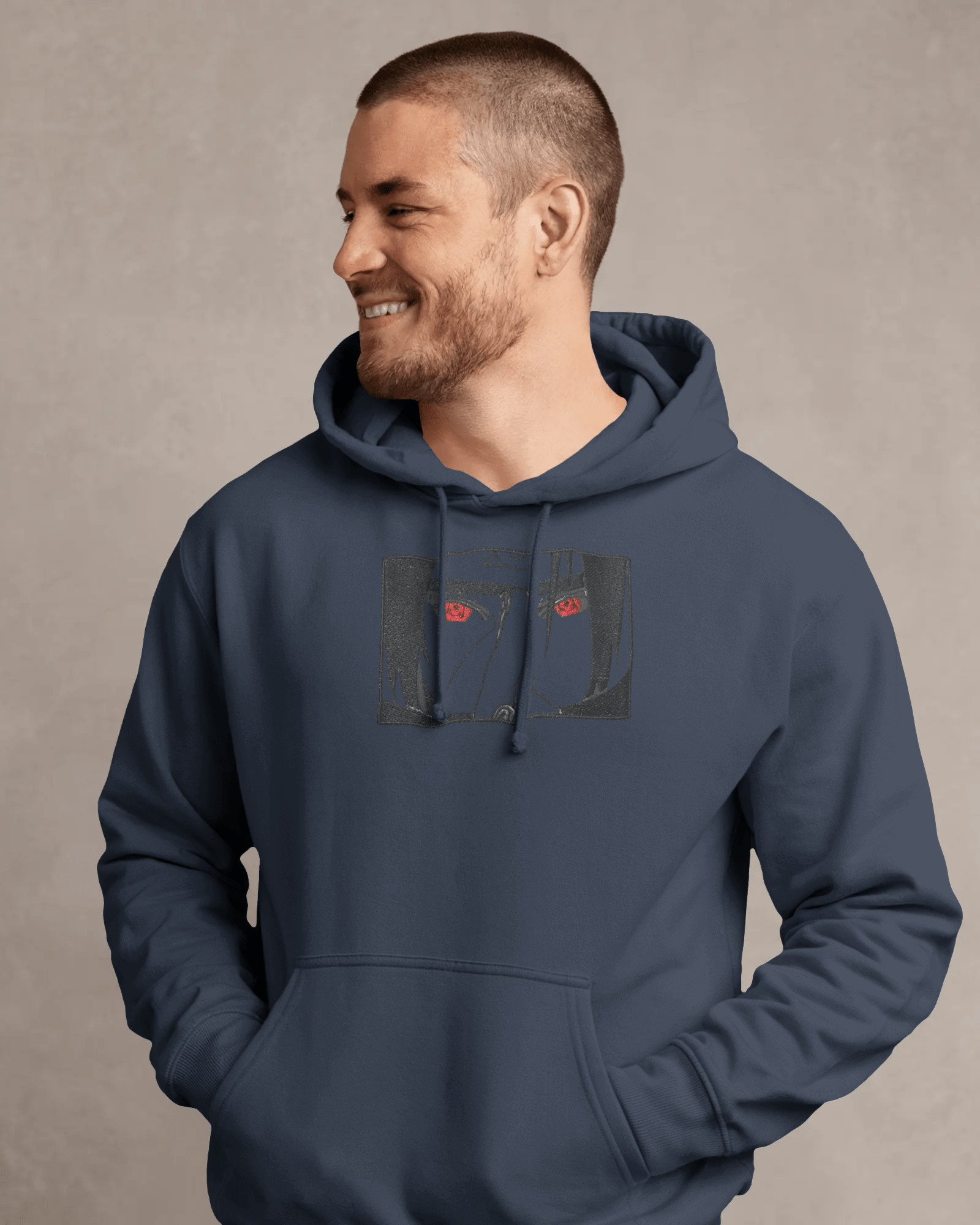 Hoodie Itachi Uchiha Eyes 3 Embroidered Design - TM SignatureHoodie Itachi Uchiha Eyes 3 Embroidered DesignHoodieTM SignatureNavyXSCotton