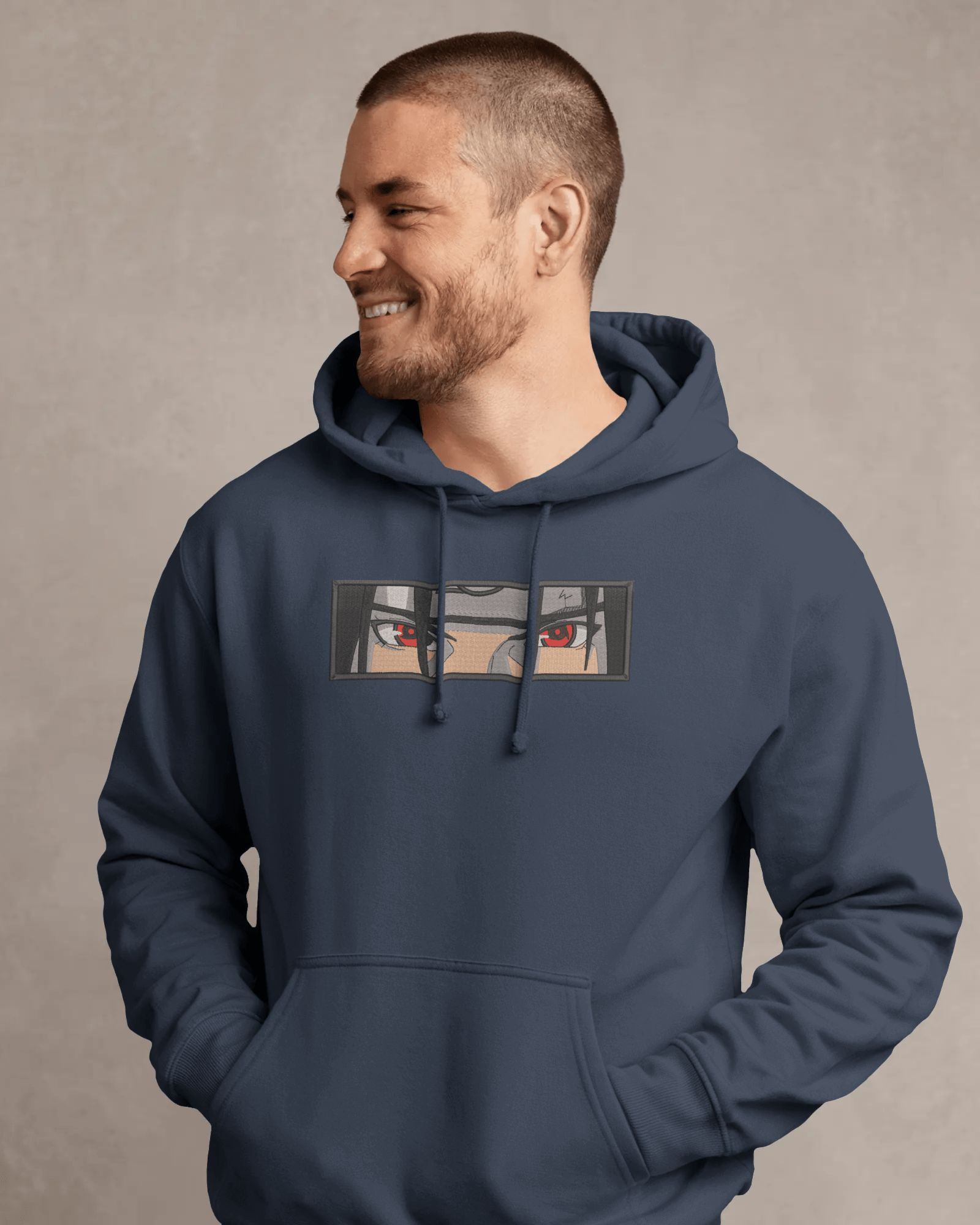 Hoodie Itachi Uchiha Eyes 4 Embroidered Design - TM SignatureHoodie Itachi Uchiha Eyes 4 Embroidered DesignHoodieTM SignatureNavyXSCotton