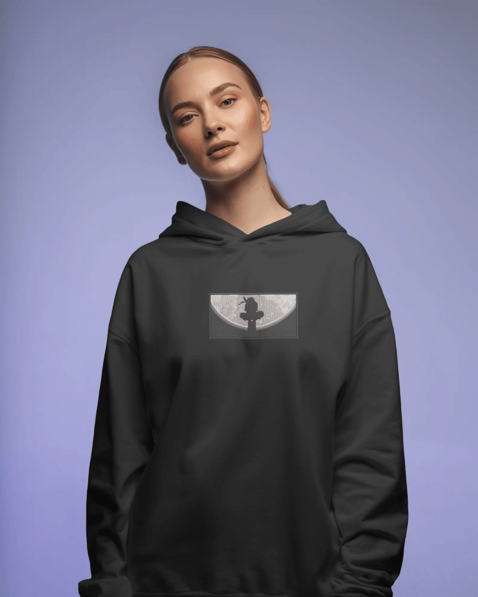 Hoodie Itachi Uchiha Shadow Embroidered Design - TM SignatureHoodie Itachi Uchiha Shadow Embroidered DesignHoodieTM SignatureBlackXSCotton