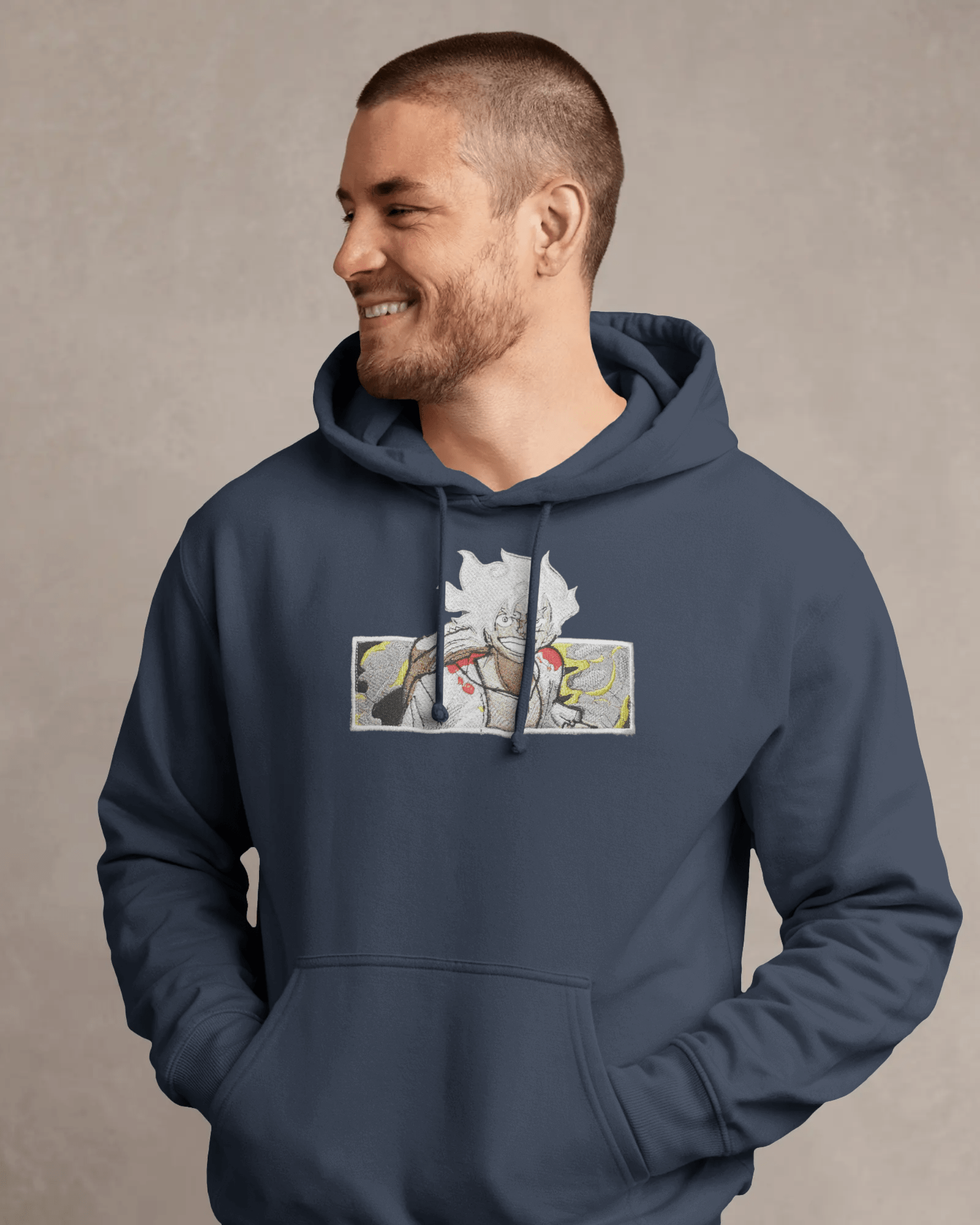 Hoodie Luffy 5 Embroidered Design - TM SignatureHoodie Luffy 5 Embroidered DesignHoodieTM SignatureNavyXSCotton