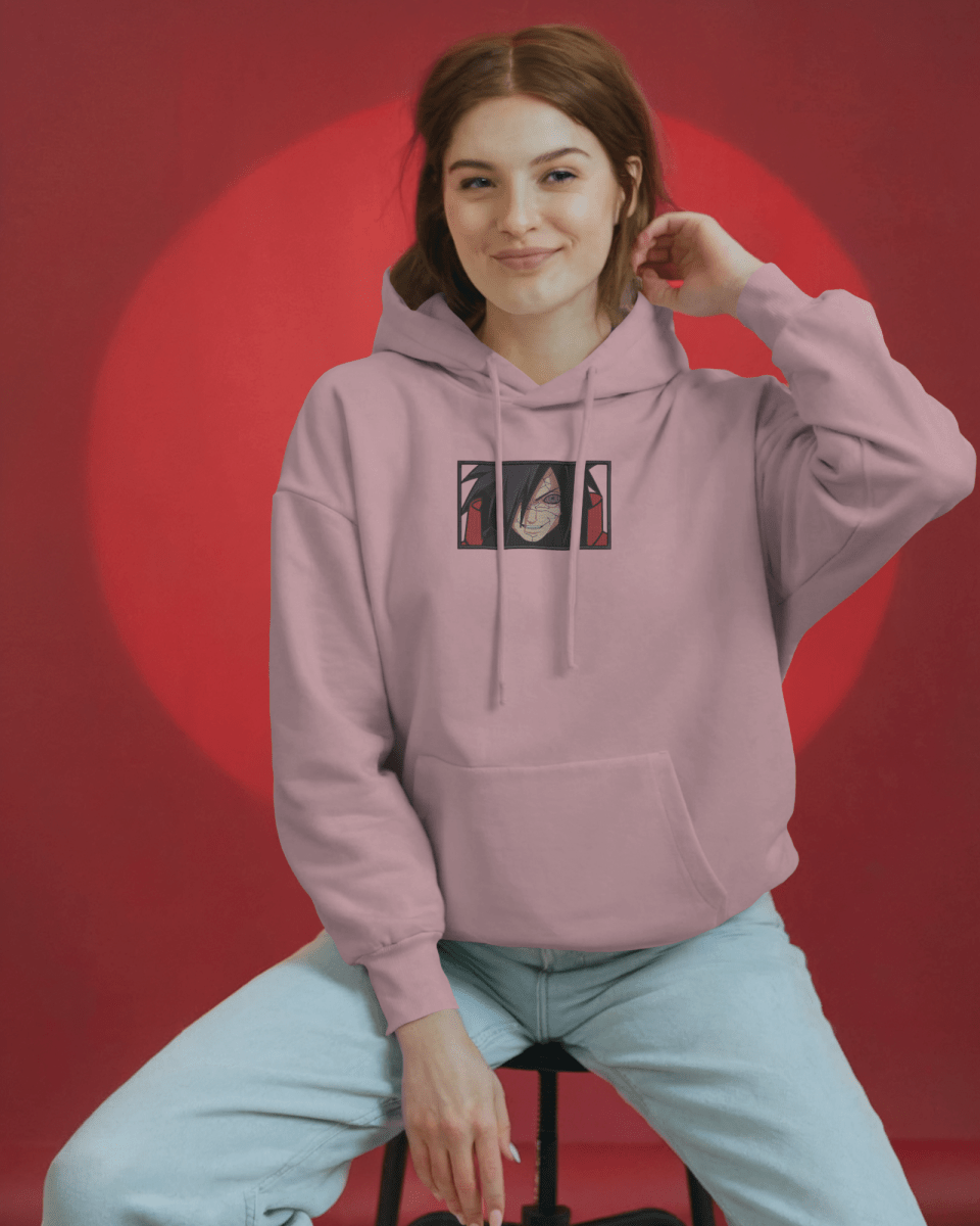 Hoodie Madara Uchiha - Naruto Shippuden Embroidered Design - TM SignatureHoodie Madara Uchiha - Naruto Shippuden Embroidered DesignHoodieTM SignaturePinkXSCotton