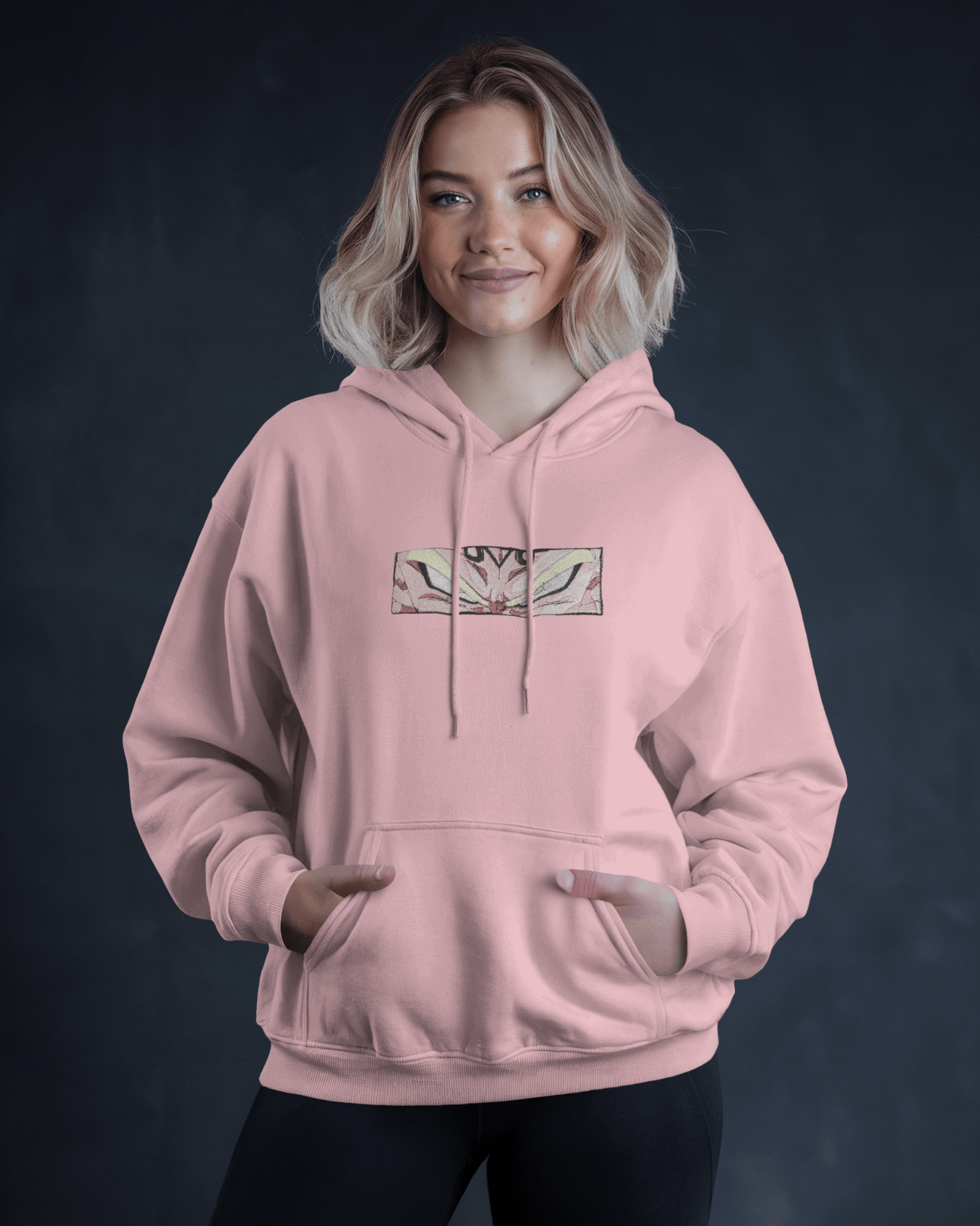 Hoodie Majin Vegeta 2 Embroidered Design - TM SignatureHoodie Majin Vegeta 2 Embroidered DesignHoodieTM SignaturePinkXSCotton