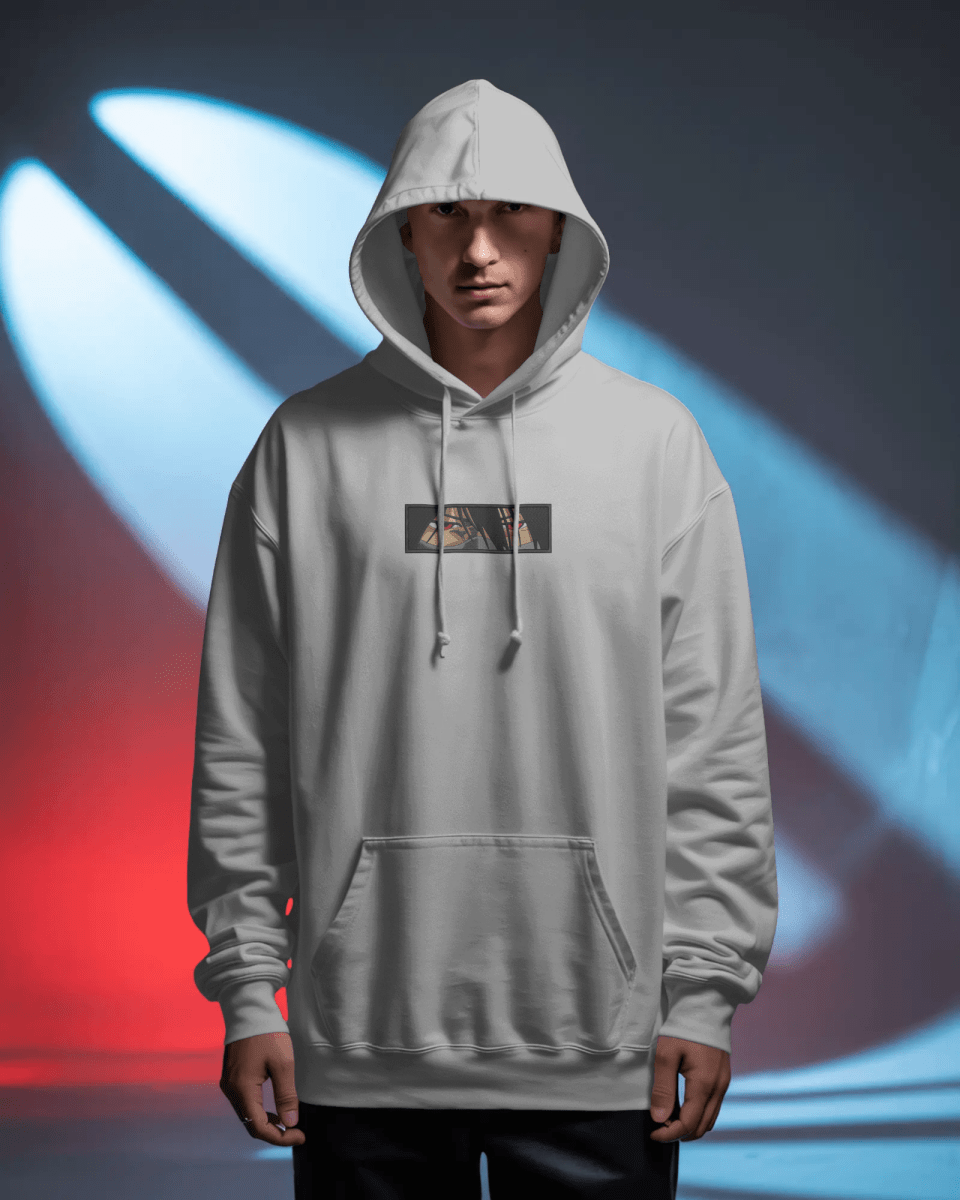 Hoodie Mugetsu - Bleach Embroidered Design - TM SignatureHoodie Mugetsu - Bleach Embroidered DesignHoodieTM SignatureSilverXSCotton