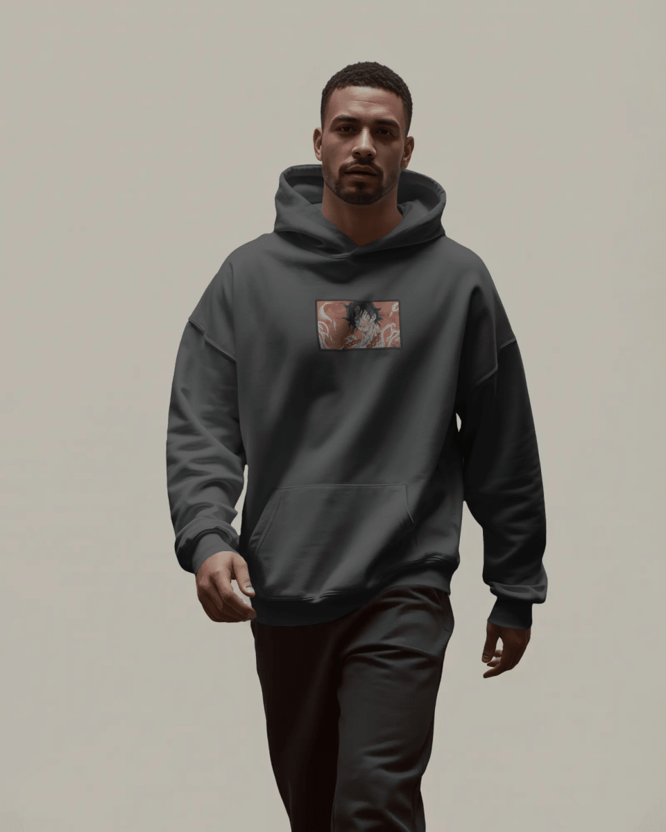 Hoodie Portgas D. Ace 3 - One Piece Embroidered Design - TM SignatureHoodie Portgas D. Ace 3 - One Piece Embroidered DesignHoodieTM SignatureDark GrayXSCotton