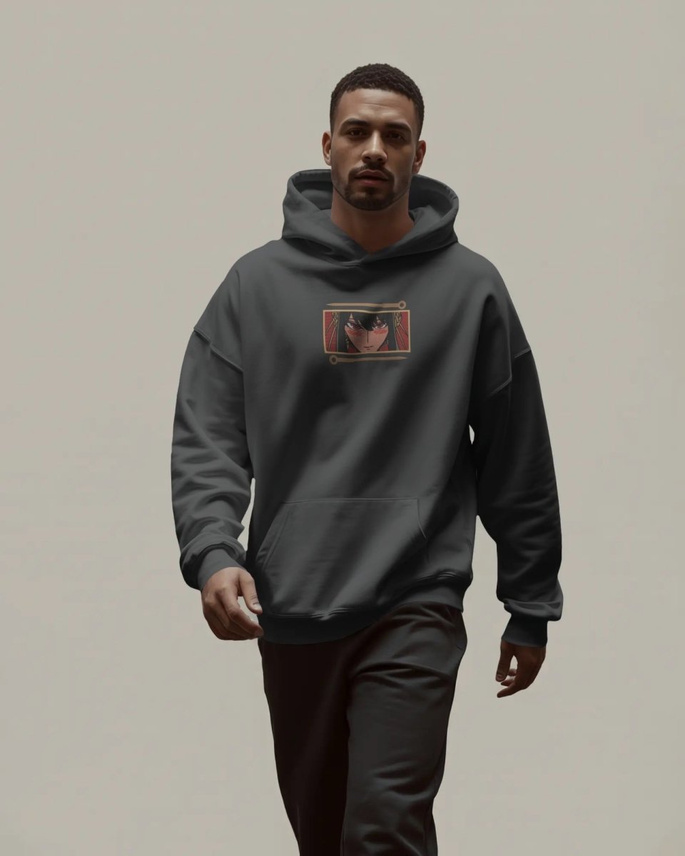 Hoodie Yor Forger Face Embroidered Design - TM SignatureHoodie Yor Forger Face Embroidered DesignHoodieTM SignatureDark GrayXSCotton