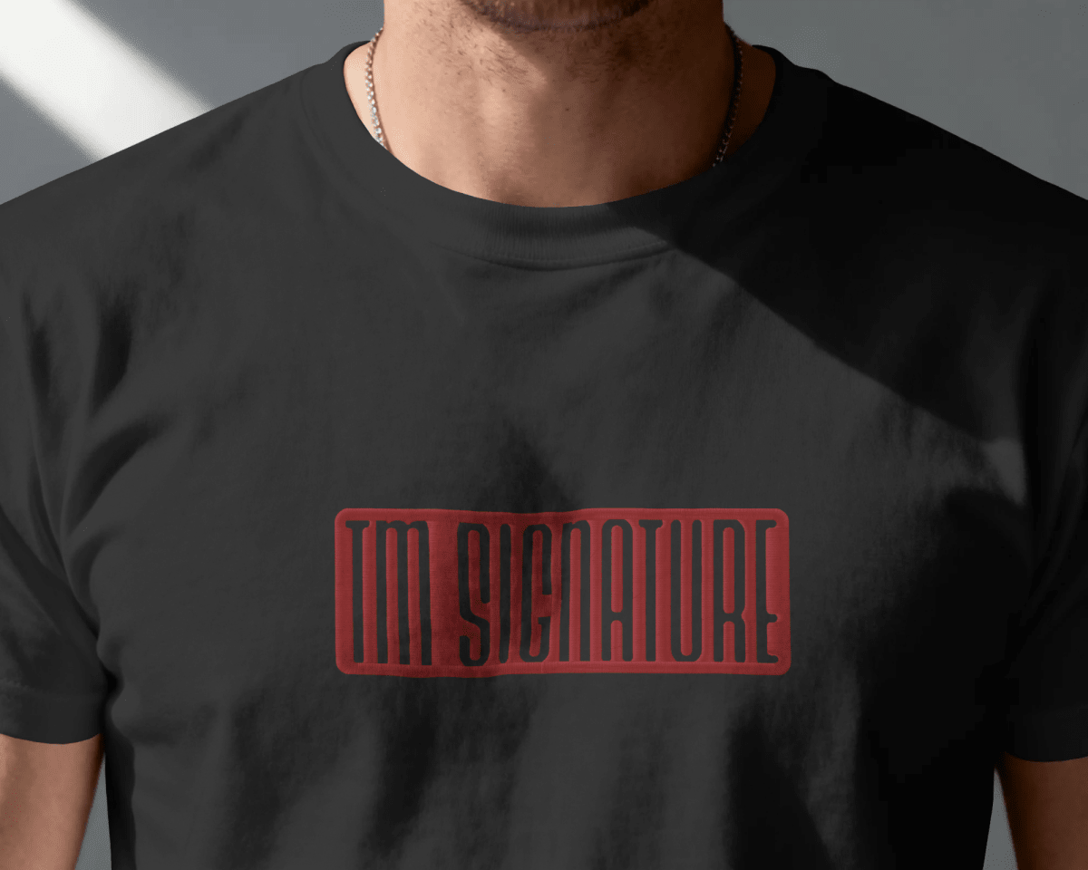 TM Signature 3D Puff Logo T-Shirt - TM SignatureTM Signature 3D Puff Logo T-ShirtT-ShirtsTM SignatureRedXSNormal Thread