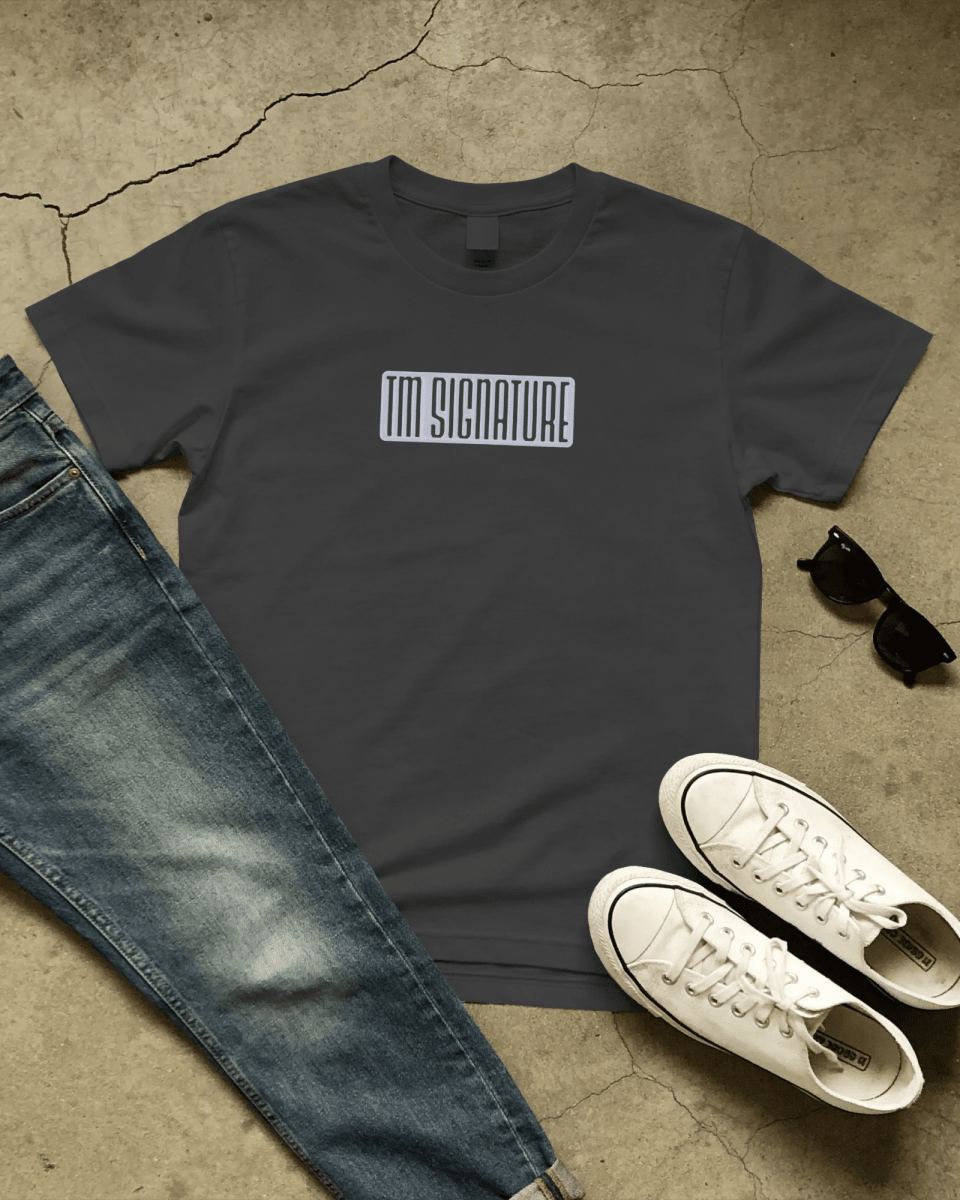 TM Signature 3D Puff Logo T-Shirt - TM SignatureTM Signature 3D Puff Logo T-ShirtT-ShirtsTM SignatureWhiteXSNormal Thread