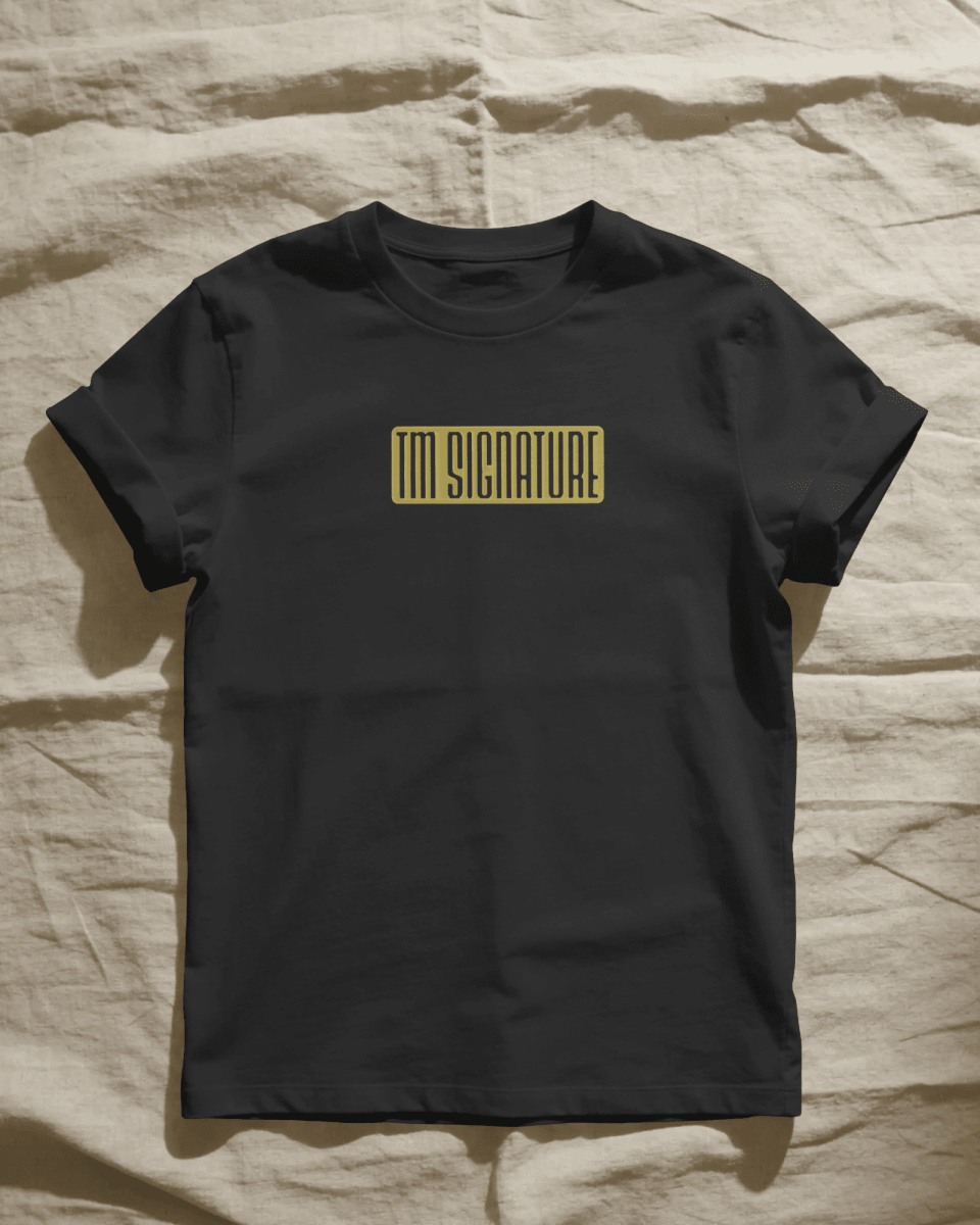 TM Signature 3D Puff Logo T-Shirt - TM SignatureTM Signature 3D Puff Logo T-ShirtT-ShirtsTM SignatureYellowXSNormal Thread