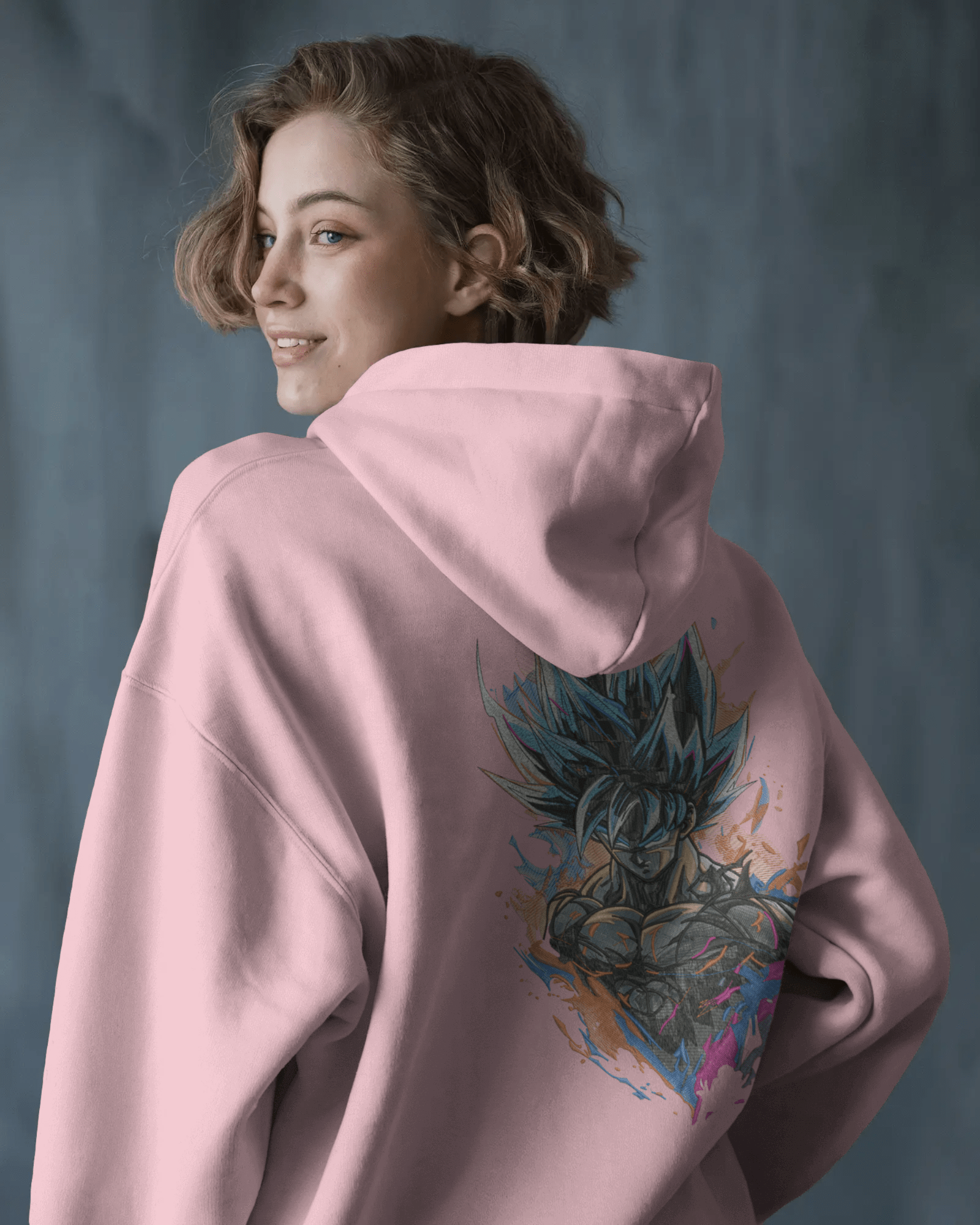 Zip - Up Hoodie Goku Rage - TM SignatureZip - Up Hoodie Goku RageZip - Up HoodiesTM SignaturePinkSCotton