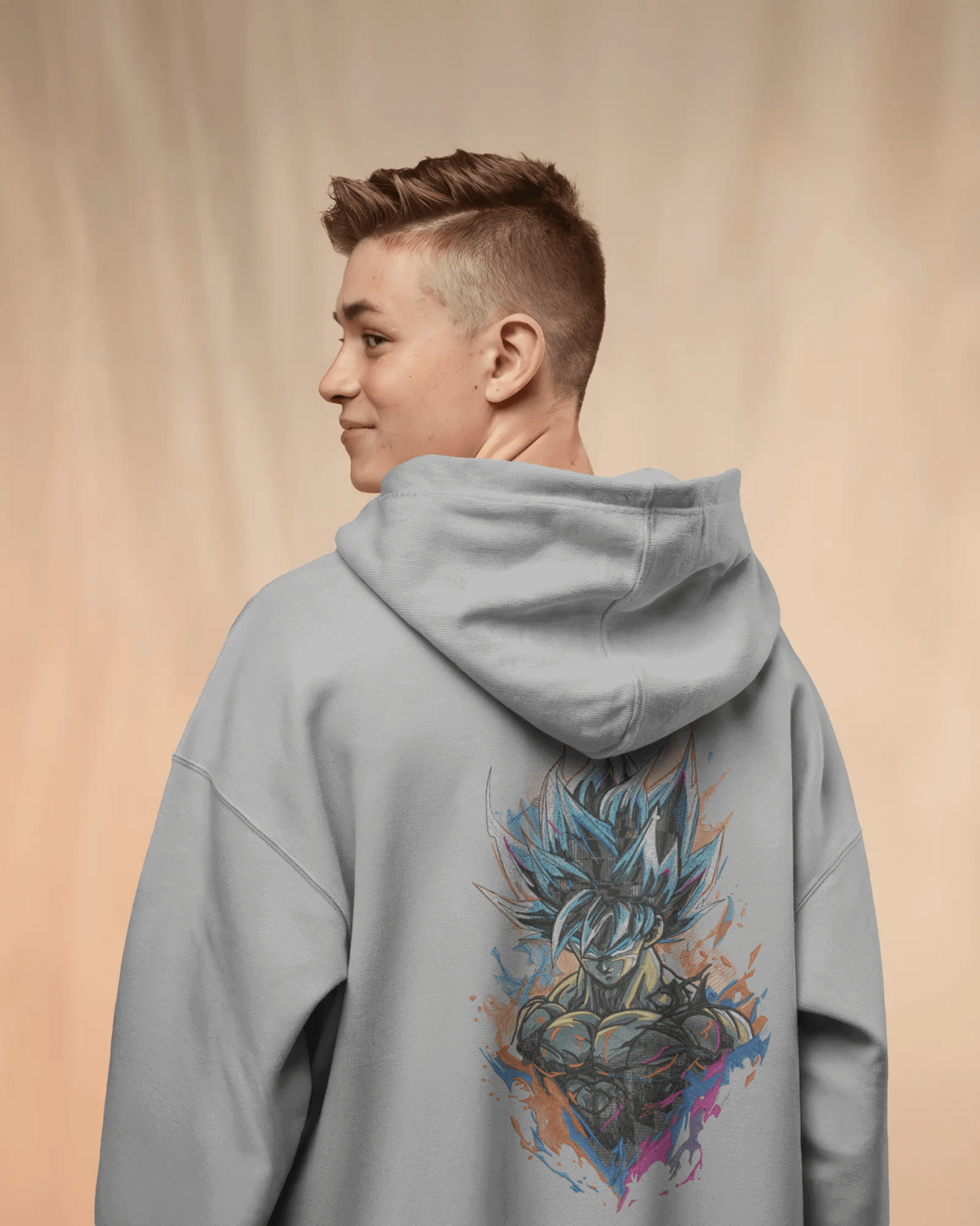 Zip - Up Hoodie Goku Rage - TM SignatureZip - Up Hoodie Goku RageZip - Up HoodiesTM SignatureSilverSCotton