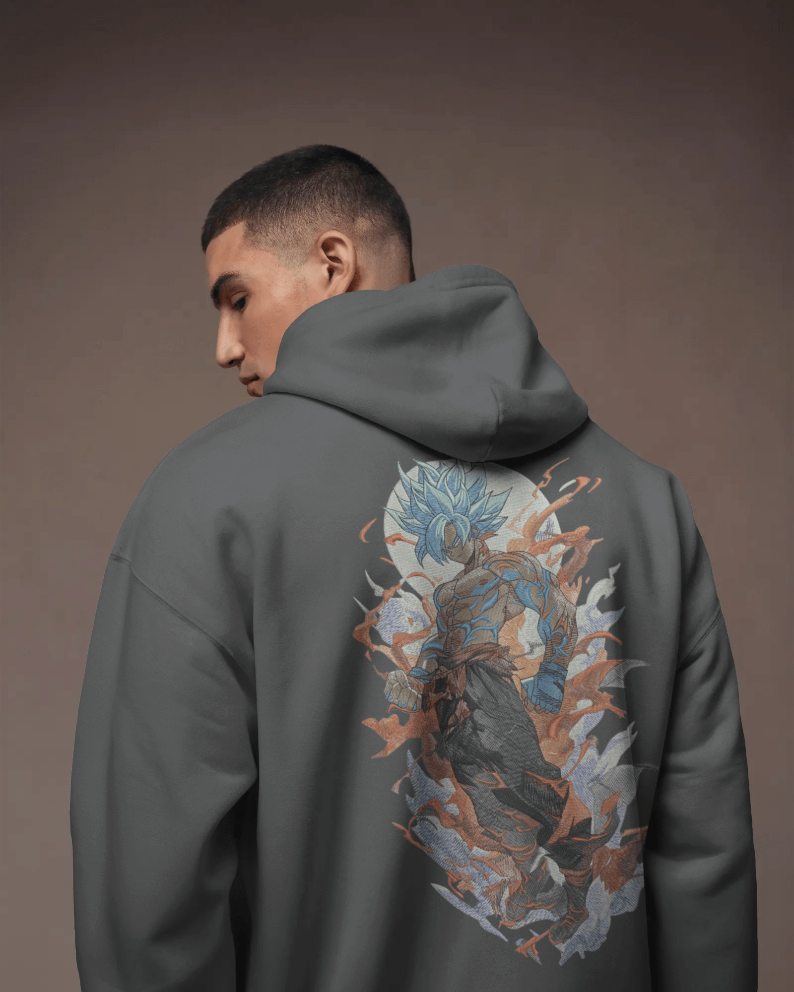Zip - Up Hoodie Goku Ultra Power - TM SignatureZip - Up Hoodie Goku Ultra PowerZip - Up HoodiesTM SignatureGrayXSCotton