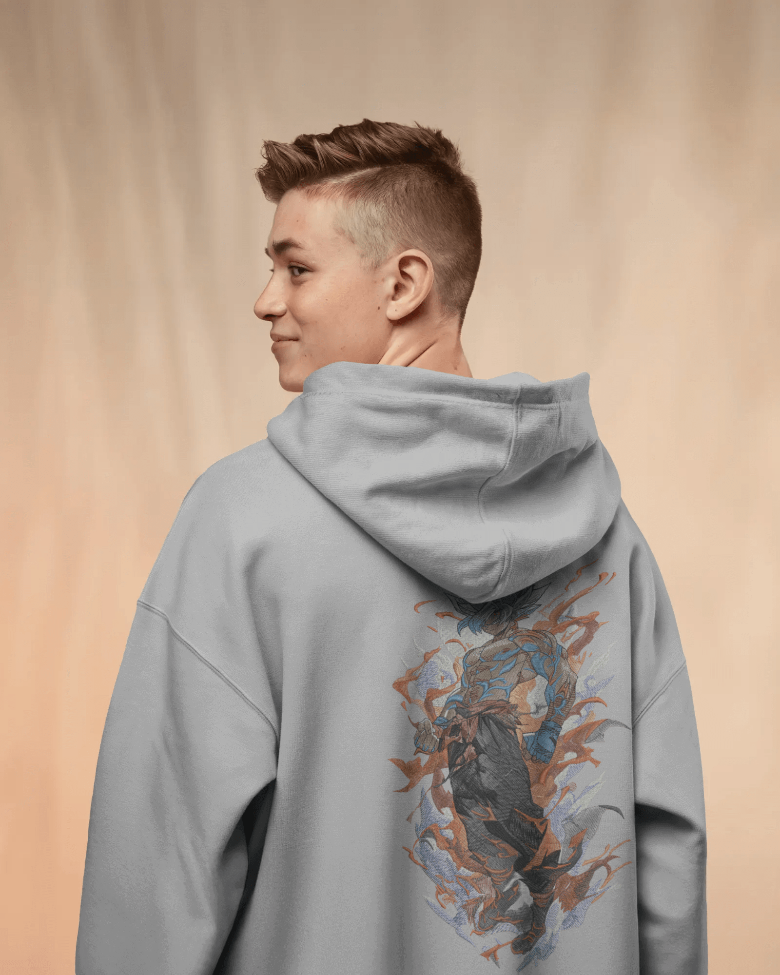 Zip - Up Hoodie Goku Ultra Power - TM SignatureZip - Up Hoodie Goku Ultra PowerZip - Up HoodiesTM SignatureSilverXSCotton