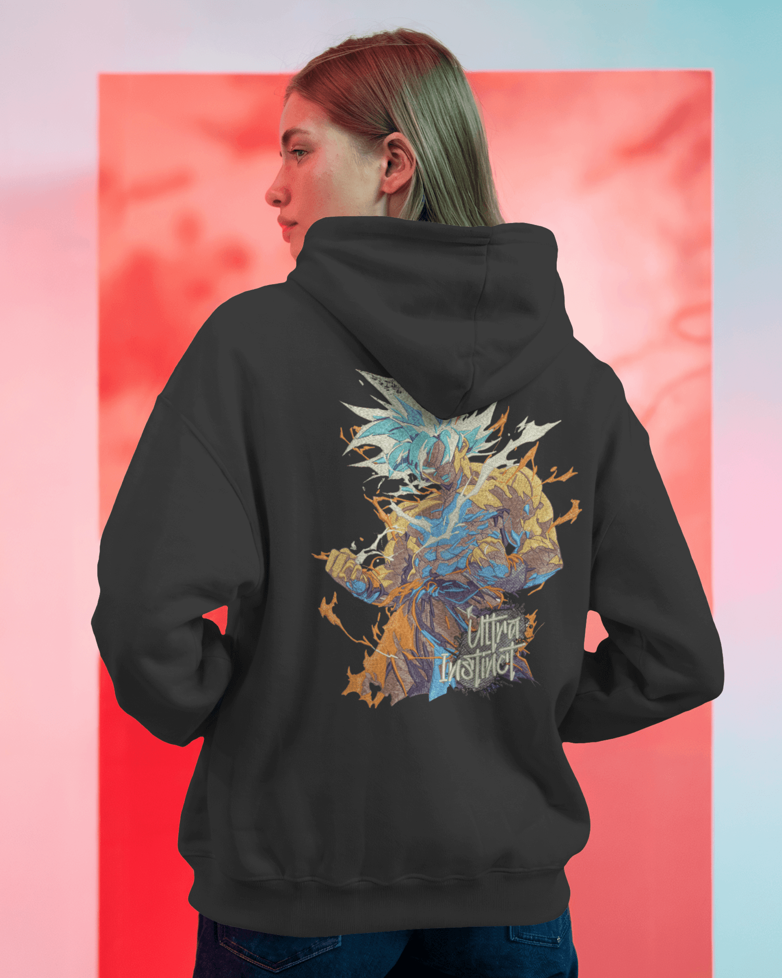 Zip - Up Hoodie Goku White - TM SignatureZip - Up Hoodie Goku WhiteZip - Up HoodiesTM SignatureBlackXSCotton