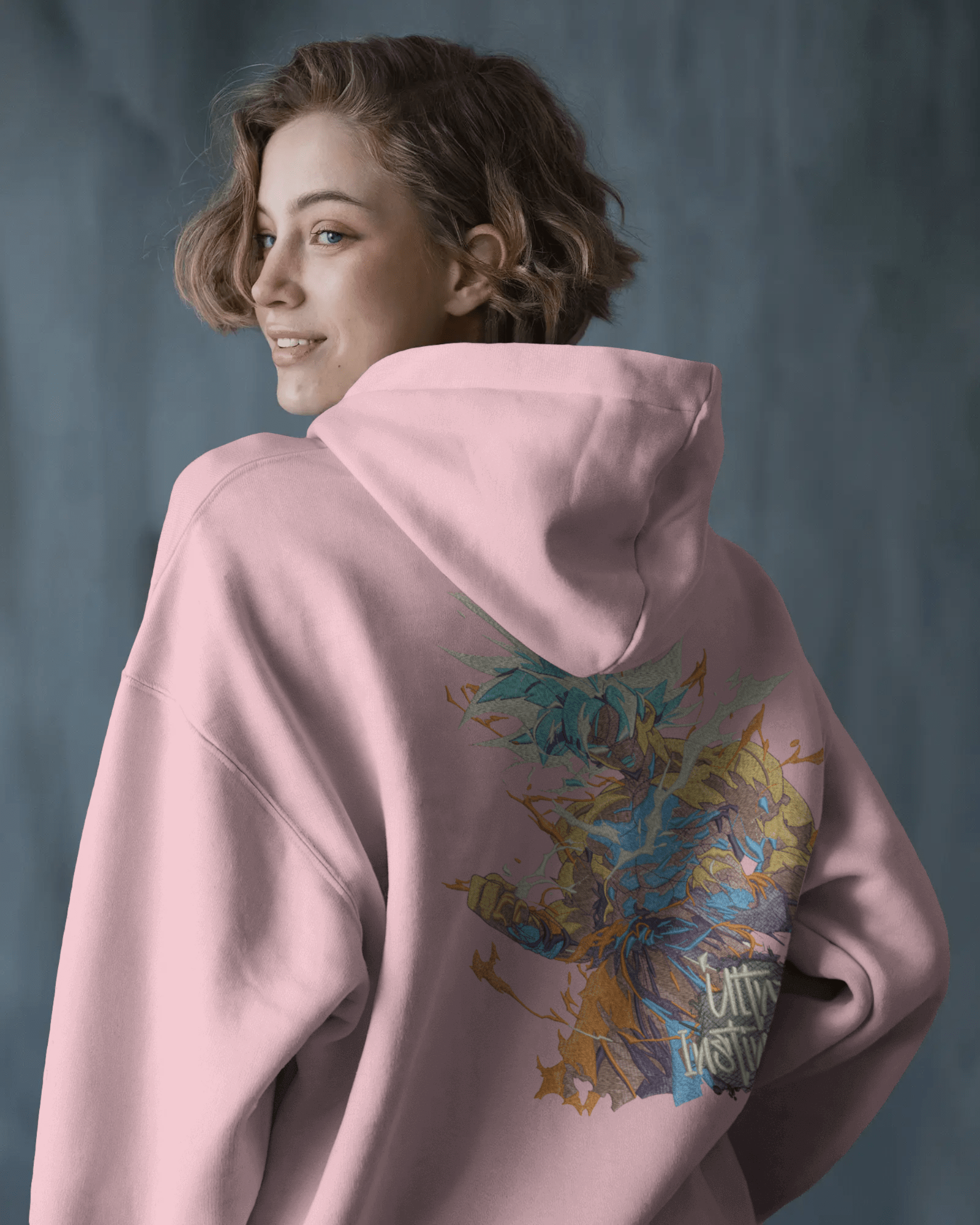 Zip - Up Hoodie Goku White - TM SignatureZip - Up Hoodie Goku WhiteZip - Up HoodiesTM SignaturePinkXSCotton