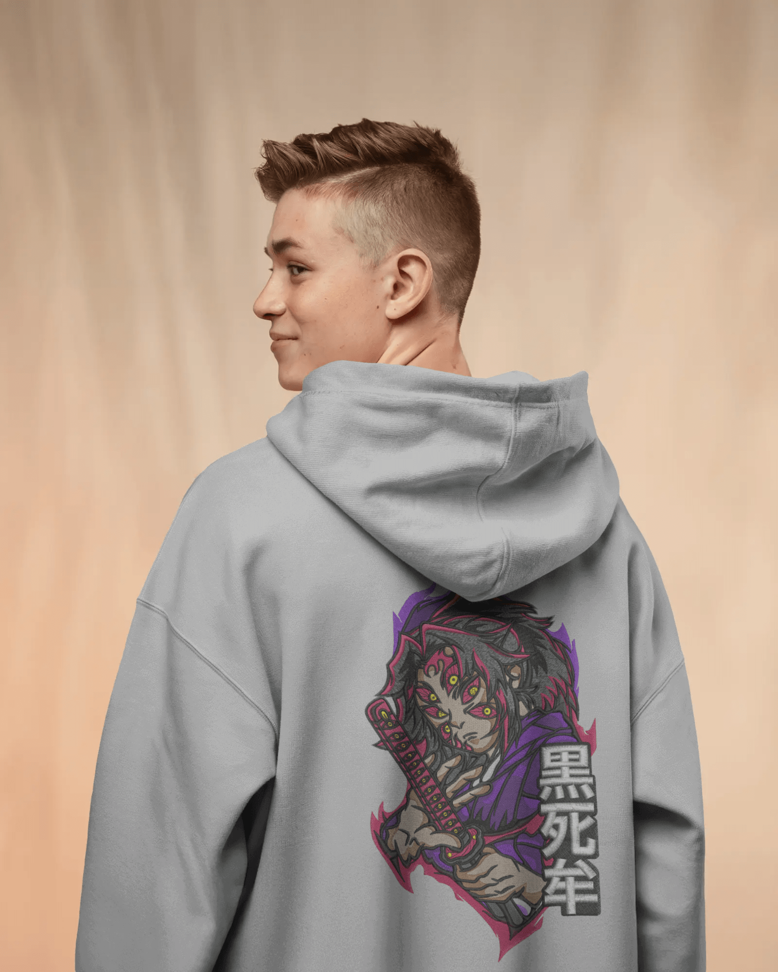 Zip - Up Hoodie Kokushibo Demon Slayer - TM SignatureZip - Up Hoodie Kokushibo Demon SlayerZip - Up HoodiesTM SignatureSilverXSCotton
