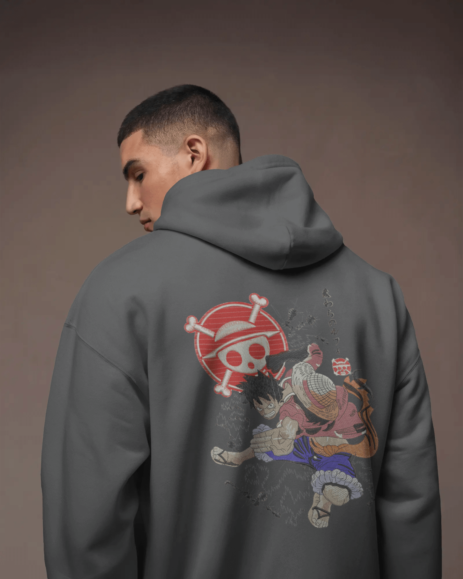 Zip - Up Hoodie One Piece Luffy - TM SignatureZip - Up Hoodie One Piece LuffyZip - Up HoodiesTM SignatureGrayXSVelvet