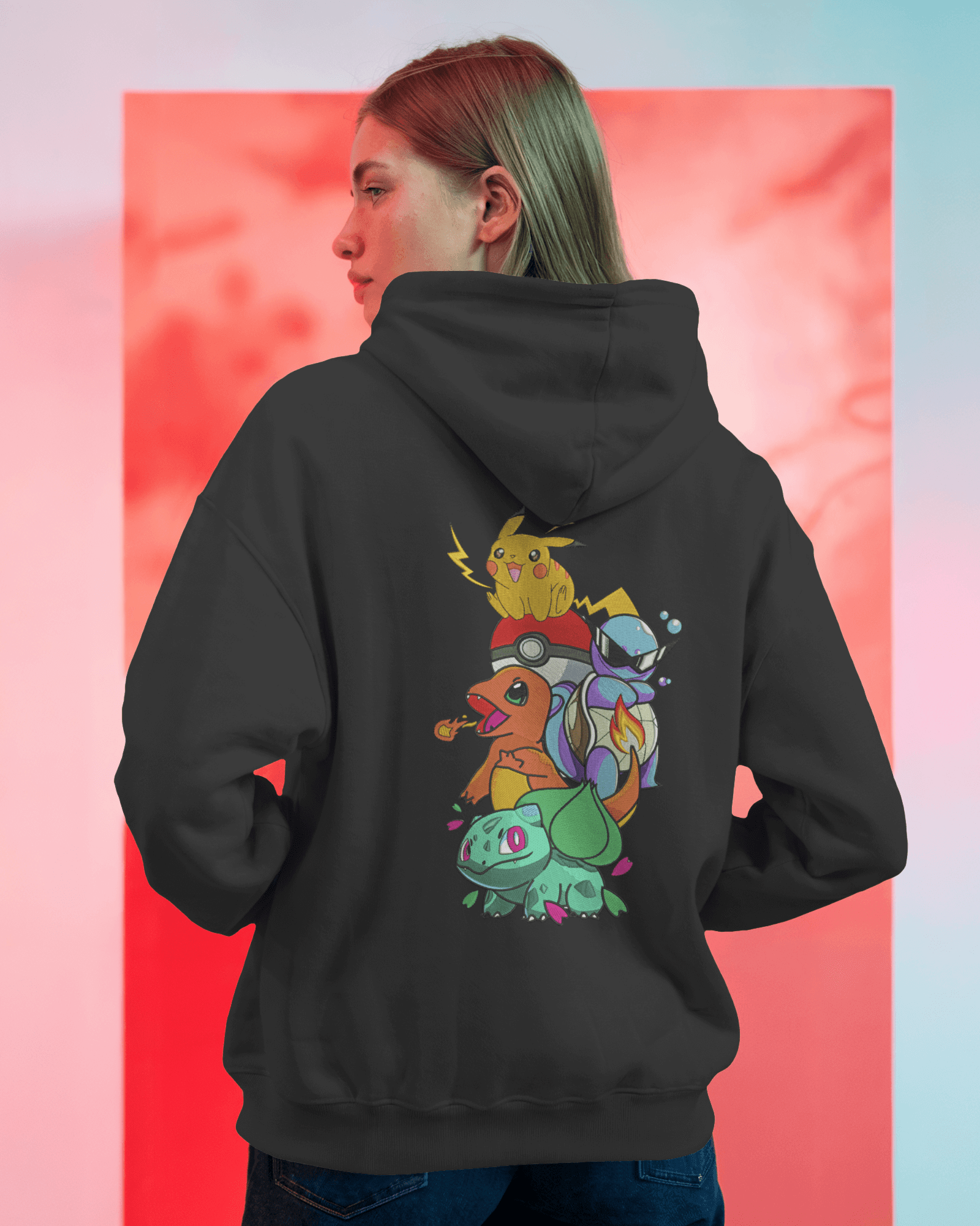 Zip - Up Hoodie Pokémon - TM SignatureZip - Up Hoodie PokémonZip - Up HoodiesTM SignatureBlackXSCotton