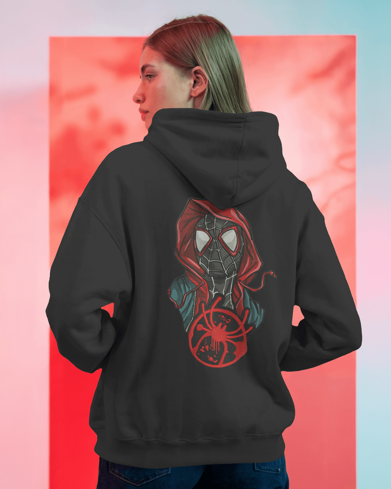 Zip - Up Hoodie Spider - Man (Miles Morales) - TM SignatureZip - Up Hoodie Spider - Man (Miles Morales)Zip - Up HoodiesTM SignatureBlackXSCotton