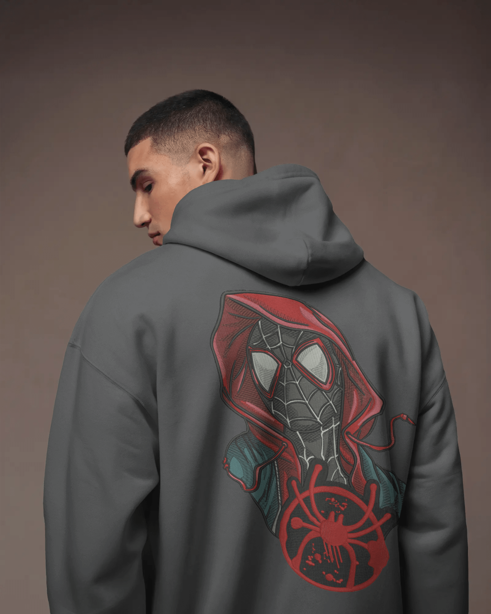 Zip - Up Hoodie Spider - Man (Miles Morales) - TM SignatureZip - Up Hoodie Spider - Man (Miles Morales)Zip - Up HoodiesTM SignatureGrayXSCotton